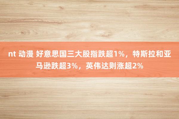 nt 动漫 好意思国三大股指跌超1%，特斯拉和亚马逊跌超3%，英伟达则涨超2%